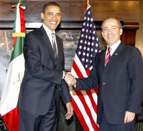 Ofrece Obama apoyo a Calderón contra el narcotráfico 12/ene/2009 ... Image Detail